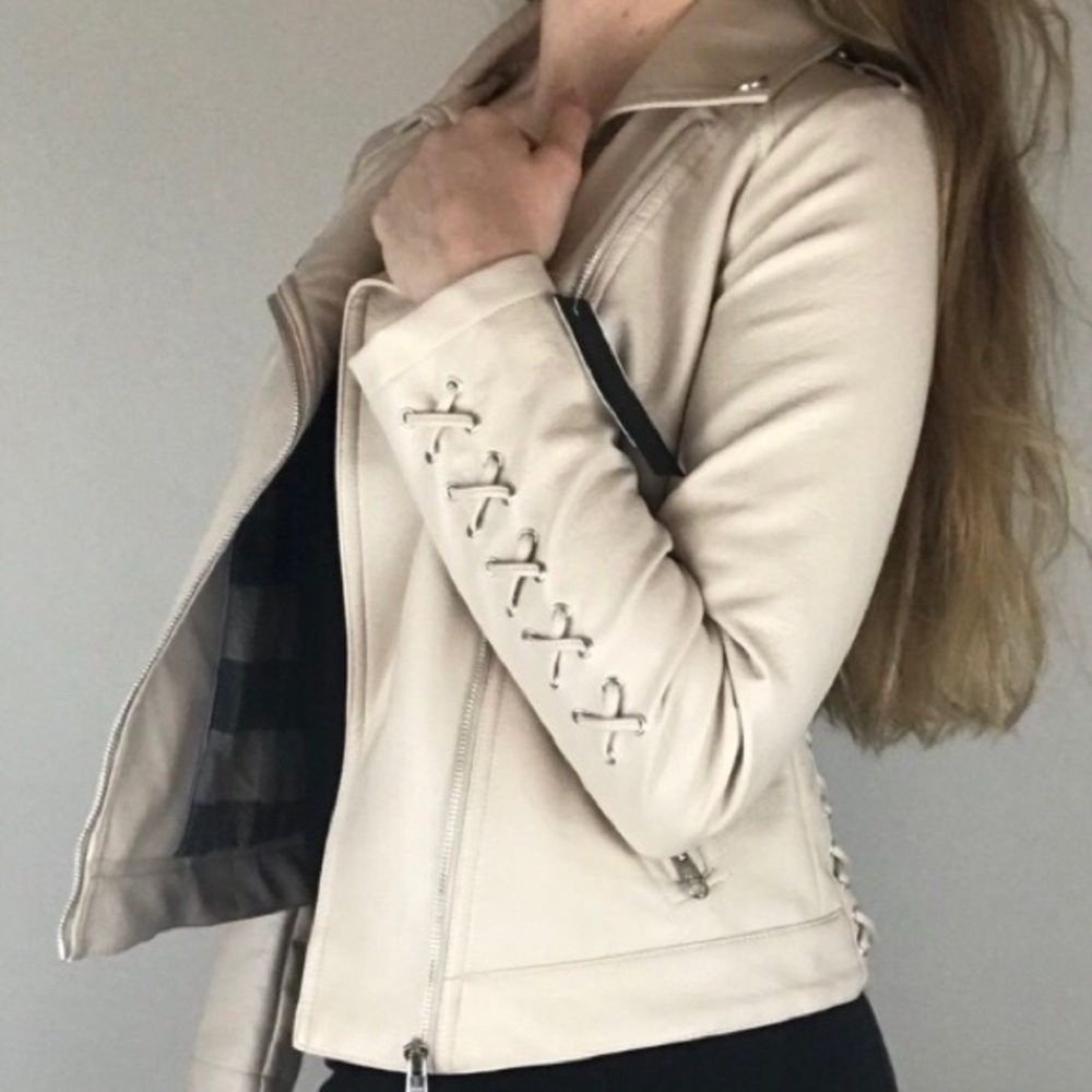 SOLD Steve Madden faux leather Jacket - Picture 11 of 16